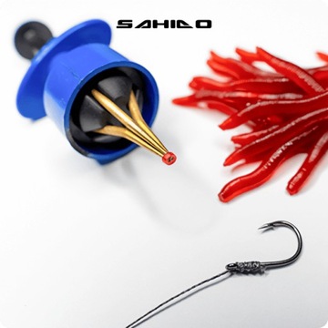 SAHIDO PELLET CLIPPER ДЛЯ УСТАНОВКИ ПРИМАНКИ, 120 РЕЗИНОВ В КОМПЛЕКТЕ