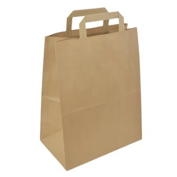 Torby Papierowe na Zakupy Torba Papierowa Ekologiczna 320x160x420 200szt