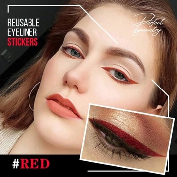 Многоразовые наклейки для макияжа с подводкой для глаз