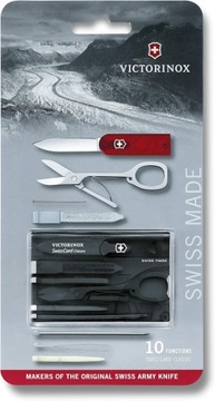 Victorinox Swiss Card, Швейцарский армейский карточный нож, Универсальный инструмент размера кредитной карты,