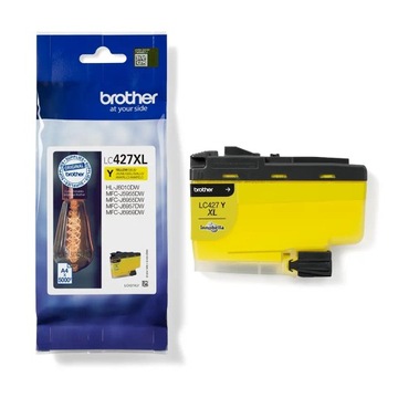 Tusz Brother LC427XLY Yellow 5 000 stron