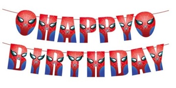 БУМАЖНЫЕ ТАРЕЛКИ Spiderman Marvel BIRTHDAY x 10