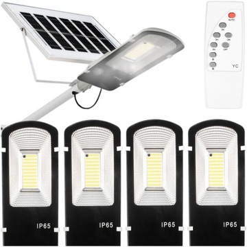 4x OŚWIETLENIE LED ELEWACYJNE SOLARNE LAMPA LED ŚCIENNA ULICZNA SOLARNA