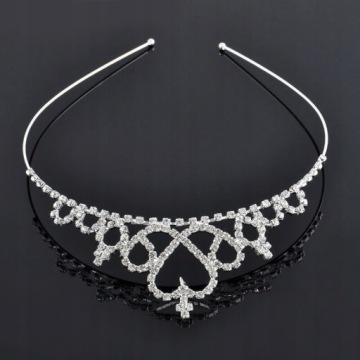 Украшение DIADEM TIARA, резинка для волос CORONA свадебная