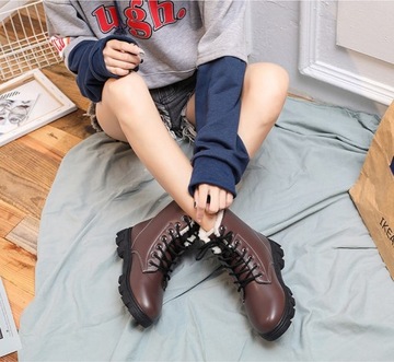 BUTY ZIMOWE DAMSKIE OCIEPLANE ŚNIEGOWCE R.39