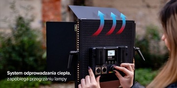 Светодиодная студийная лампа Newell RGB Vividha Effect 2700 K - 10 000 K 60 Вт