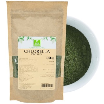 CHLORELLA PROSZEK Algi Morskie w proszku 250g do smoothie maseczek Green