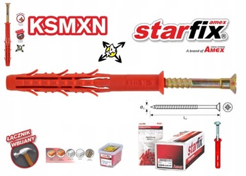KOŁEK WBIJANY STARFIX KSMXN 8x220 S/P 1 sztuka.