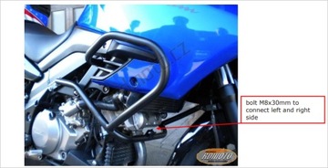 Кожух двигателя, защитные дуги SUZUKI DL 650 2011-