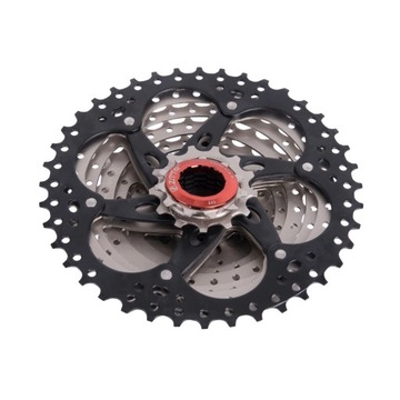 Маховик MTB черный серебристый 9 скоростей 11-40T