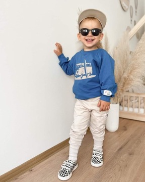 BLUZA FUN KIDS NIEBIESKA ADVENTURE 128/134 PL