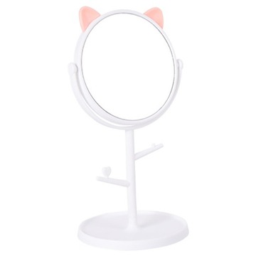 ЗЕРКАЛО ДЛЯ МАКИЯЖА РОЗЫ КОШКА КОТЯНЫЕ УШИ