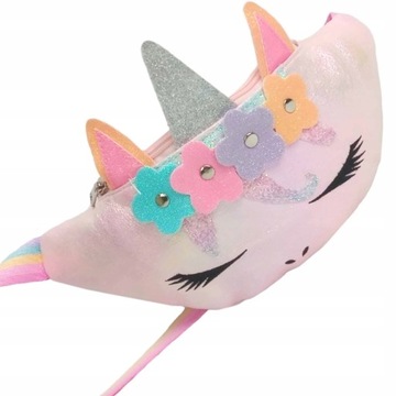 NERKA TOREBKA SASZETKA JEDNOROŻEC RÓŻOWA