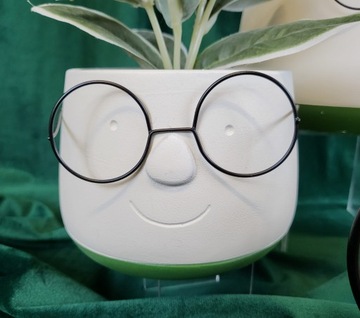 ЗЕЛЕНЫЙ козырек с очками FI12