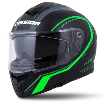 МОТОЦИКЛЬНЫЙ ШЛЕМ CASSIDA GT2 FIBER + PINLOCK XXL
