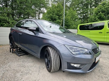 Seat Leon III Hatchback 2.0 TDI CR 150KM 2013 Seat Leon Kredyt. Automat. Wersja FR. Full Led., zdjęcie 2