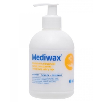 Mediwax emulsja do rąk i ciała z pompką 330ml