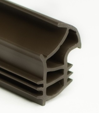 USZCZELKA DRZWI METALOWE GERDA BRĄZ RUSTYKALNY 9mb