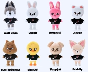 SKZOO талисман Stray Kids Skzoo плюшевая игрушка ВОЛК МИШКА КРОЛИК ХОМЯК