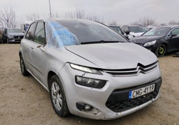 Citroen C4 Picasso II Picasso 1.6 BlueHDi 120KM 2016 Citroen C4 Picasso 2016r. 1.6HDI. Uszkodzony lewy bok. Jezdzi 1.6 Diesel, zdjęcie 1