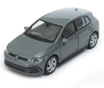 Volkswagen Golf 8 GTI model Welly 1:34 - 39 NEX szary