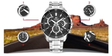 Zegarek Męski CASIO EDIFICE EFR-552D-1AVUEF + BOX