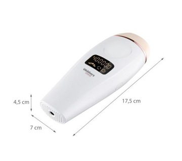 DEPILATOR LASEROWY DO TWARZY CIAŁA BIKINI PACH NASADKI TECHNOLOGIA IPL