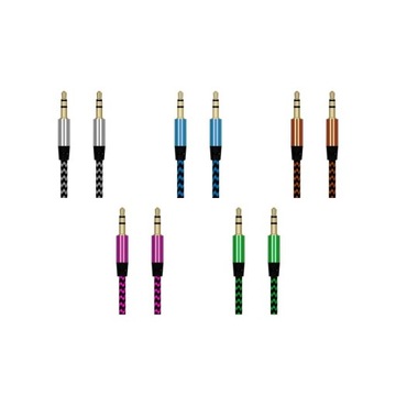 5 X (Multi) Kabel 3,5 mm z męskiego na męskie
