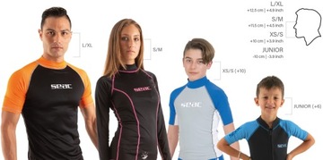 Полнолицевая маска Seac Libera L/XL синяя