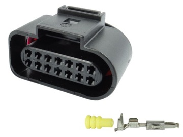 6X0973717 KOSTKA ZŁĄCZE WTYK VW AUDI 1,5mm k1602