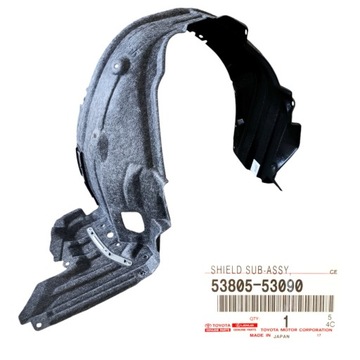 OE LEXUS IS200 PODBĚH PŘEDNÍ PRAVÉ 2013- 5380553090