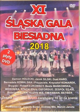 ŚLĄSKA GALA BIESIADNA 2018 2xDVD Silski Arkadia