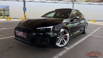 Audi A5 F5 2023 Audi S5 Sportback Black Edition max wersja radary full ledy kamery bezwypa, zdjęcie 1