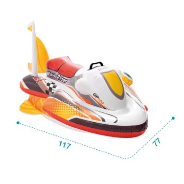 Надувной водный скутер для плавания Intex 57520 117X77 МОДЕЛЬ 2024 г.