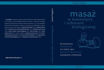 KSIĄŻKA MASAŻ W KOSMETYCE I ODNOWIE BIOLOGICZNEJ