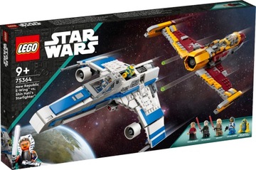 LEGO Star Wars 75364 E-Wing Nowej Republiki kontra Myśliwiec Shin Hati