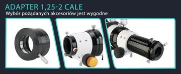 Ахроматический рефрактор телескопа Svbony SV503 ED, телескоп OTA (80 мм)
