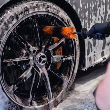 Перчатка ADBL CAREMITT + щетка Wheel Dagger, аксессуары для мойки автомобилей