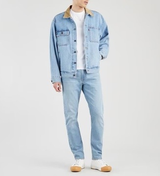 Spodnie jeansy zwężane LEVI'S niebieskie W30 L32