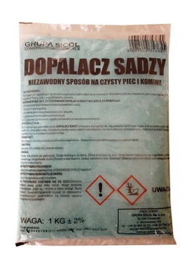 DOPALACZ SADZY - Sposób na czysty piec i komin 1kg