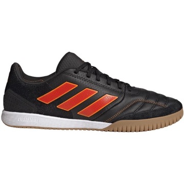 Buty piłkarskie adidas Top Sala Competition IN czarno-pomarańczowe IE1546 4