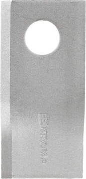 Nożyk kosiarki rotacyjnej lewy 100x48x3mm fi 19mm Pöttinger/Niemeyer