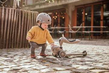 Детский самокат 2-в-1, Scoot and Ride, трехколесный, возраст 1-5 лет.