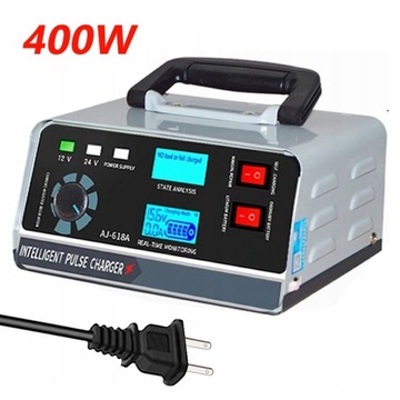 Ładowarka 24 V/12 V Duża moc 400 W/260 W
