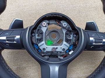 НАКЛАДКИ ПОДУШКИ БЕЗОПАСНОСТИ РУЛЕВОГО КОЛЕСА BMW F30 F33 M-ПАКЕТ 16r