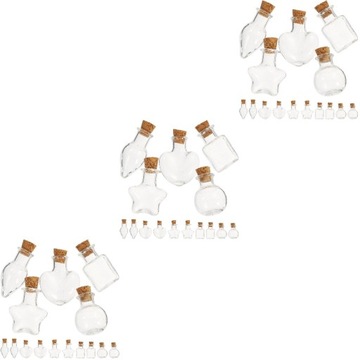 Украшение автомобиля, крошечная мини-стеклянная бутылка