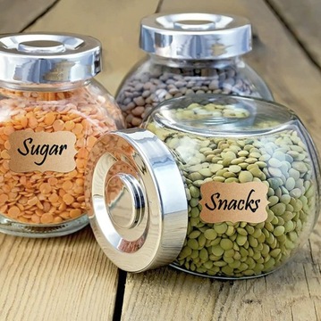 Наклейки для специй Этикетки для банок 300 шт.