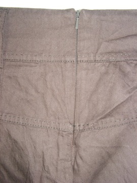RESERVED brązowa bawełniana spódnica R 38