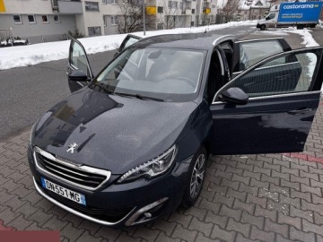 Peugeot 308 II SW 1.2 PureTech 130KM 2016 Peugeot 308 1.2 PureTech 130KM GPF Stop &amp; Start Allure Business-Paket 2016r, zdjęcie 38
