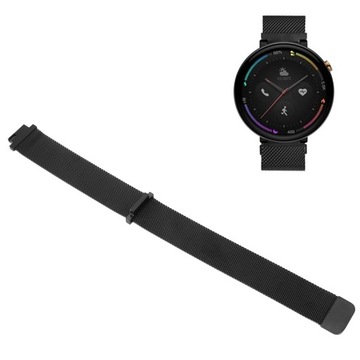 15mm smartwatch band wrist strap stainless steel magnetic buckle with lug l